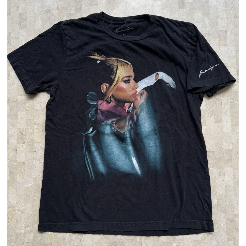 Dua Lipa Future Nostalgia Tour T Shirt Official Tour Merch Pop Music Concert A
